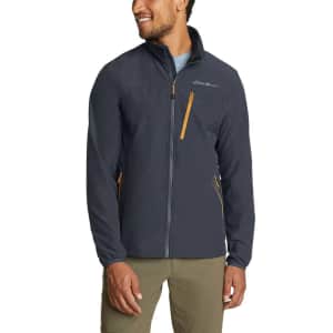 Eddie Bauer Men's Stratify 2.0 Soft Shell Jacket for $45 Eddie Bauer Men's Stratify 2.0 Soft Shell Jacket for $45
