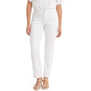 Levi's Women's Classic Straight Jeans for $16 Levi's Women's Classic Straight Jeans for $16