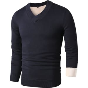 Men's Slim Fit V-Neck Sweater from $17 Men's Slim Fit V-Neck Sweater from $17