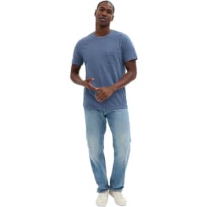 Gap Men's Lived in Pocket Crew T-Shirt from $6 Gap Men's Lived in Pocket Crew T-Shirt from $6
