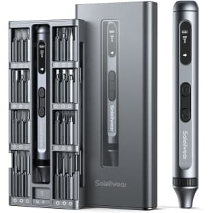 52-in-1 Mini Electric Screwdriver Kit for $20 52-in-1 Mini Electric Screwdriver Kit for $20