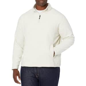 Amazon Essentials Men's Quarter-Zip Polar Fleece Jacket From $8.30 Amazon Essentials Men's Quarter-Zip Polar Fleece Jacket From $8.30