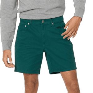 Amazon Essentials Men's Slim-Fit 7" Inseam Stretch 5-Pocket Shorts for $10 Amazon Essentials Men's Slim-Fit 7" Inseam Stretch 5-Pocket Shorts for $10
